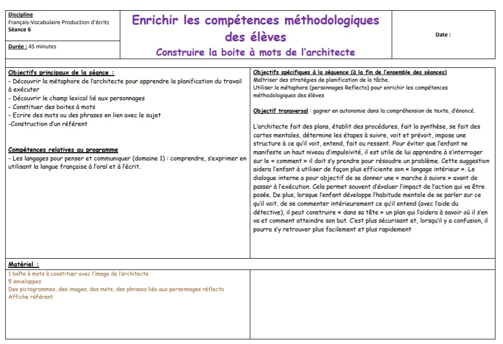 compréhension de textes