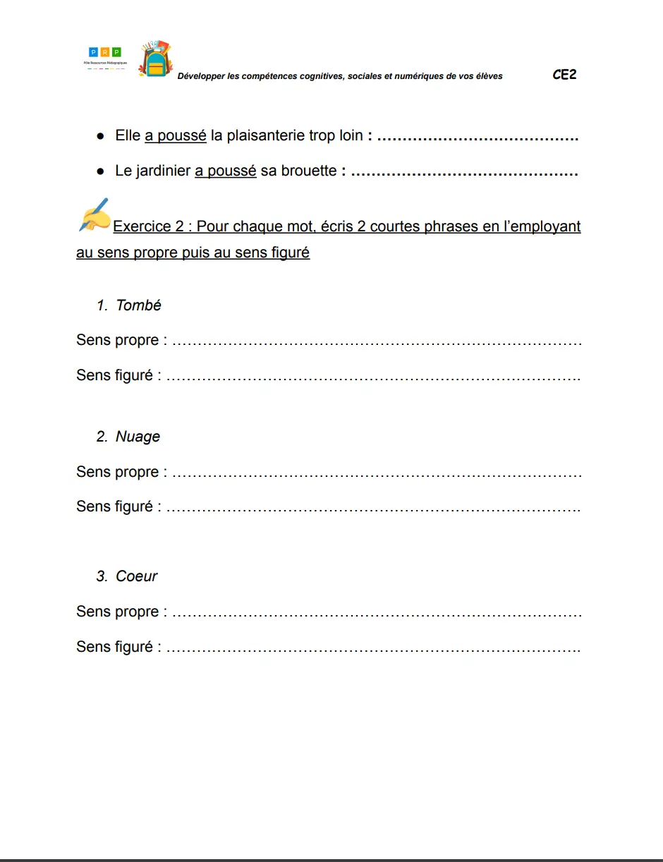 fiches pédagogiques