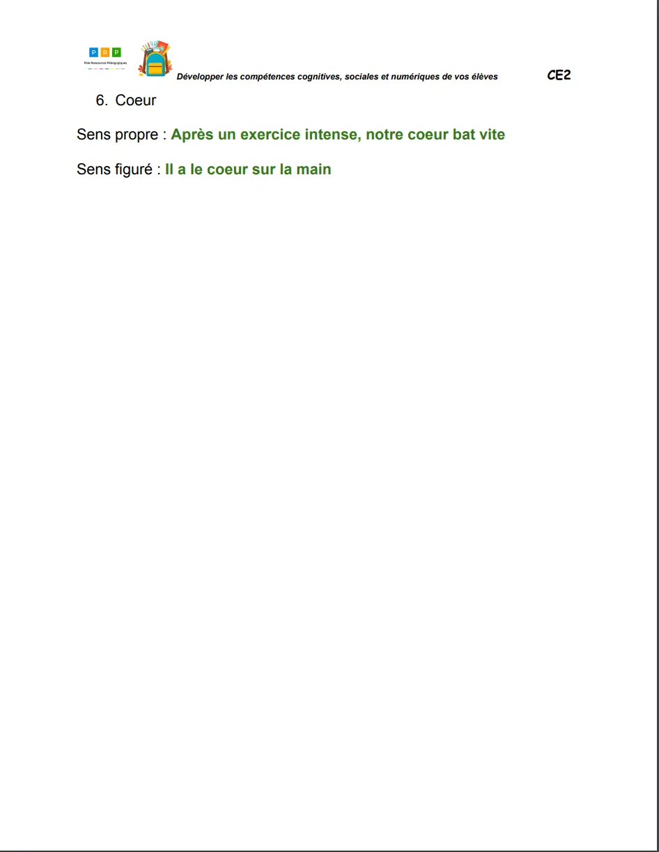 fiches pédagogiques