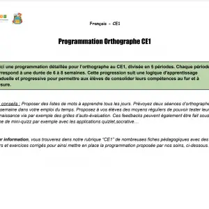 orthographe ce1