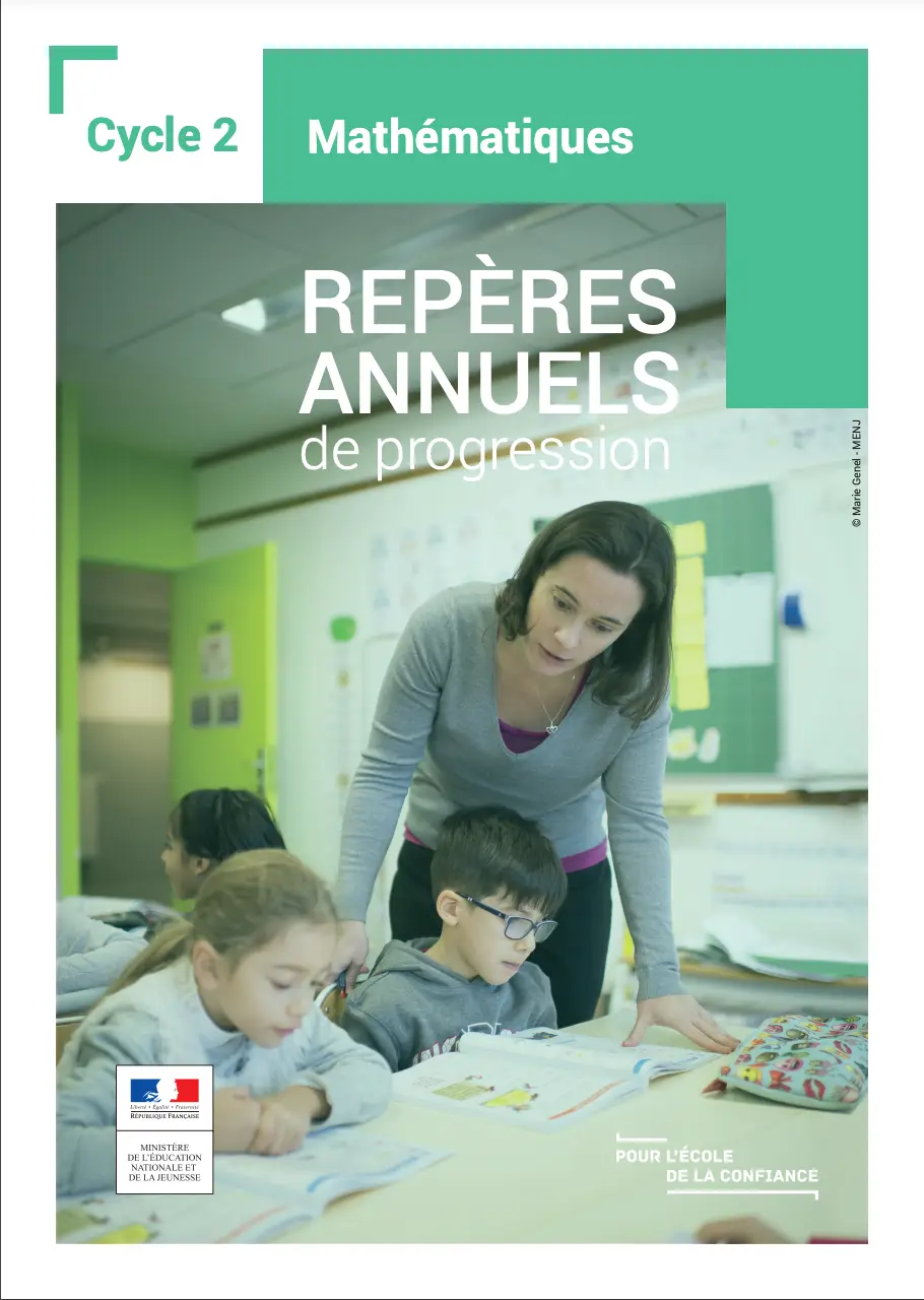 repères annuels de progression mathématiques