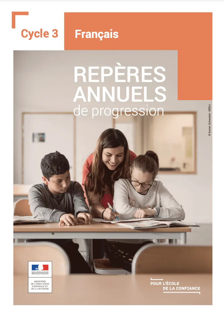 repères annuels de progression cycle 3