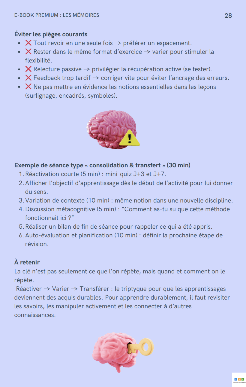 e-book les memoires