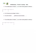 exercice fraction 6eme